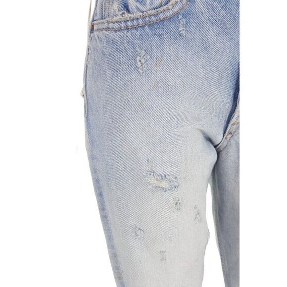 GRLFRND Karolina High-Rise Raw Edge Jeans 24 XXS Dont Cry Daddy $225 - Picture 11 of 16